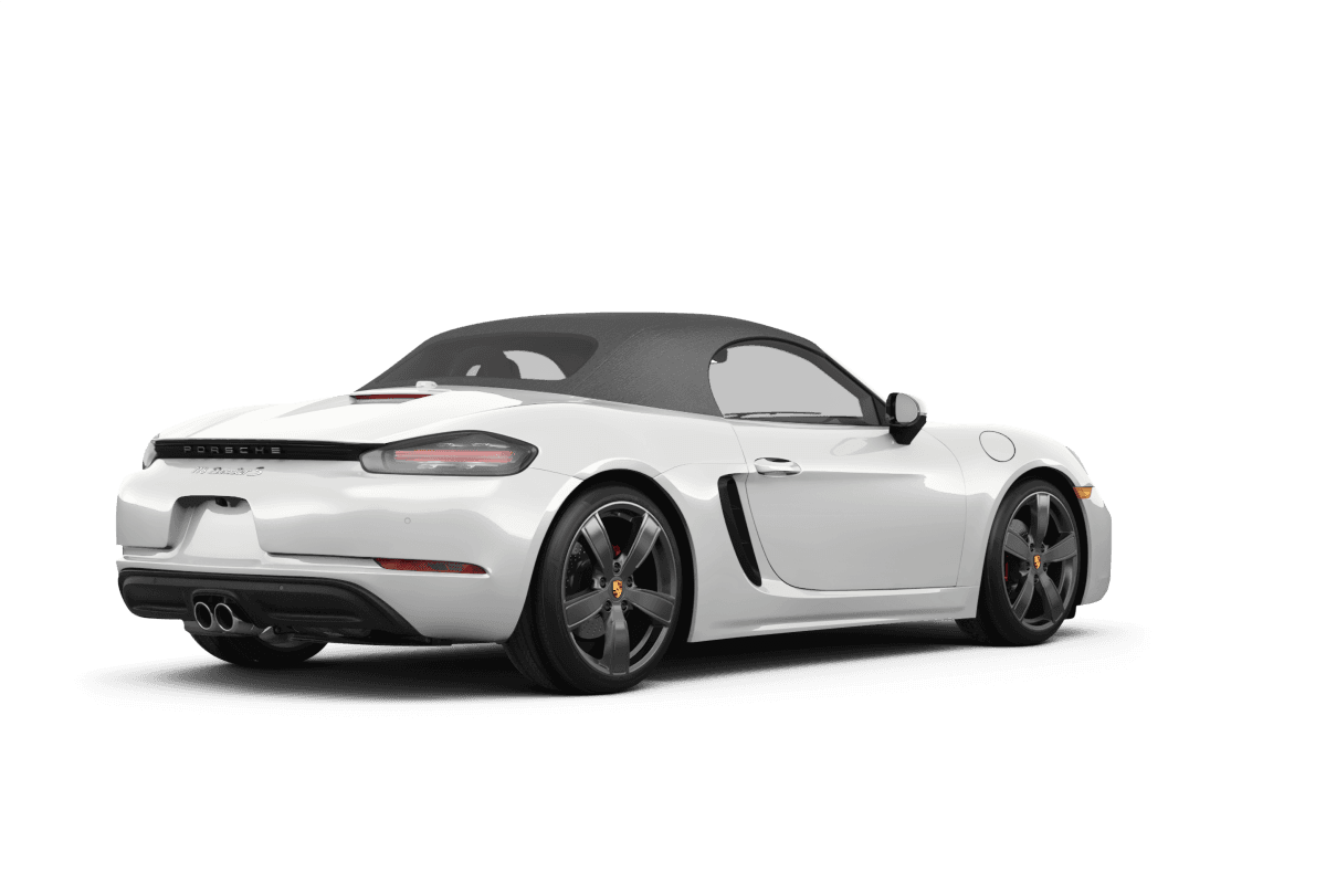 Porsche 718 Boxster - Back view Porsche 718 Boxster - Back view